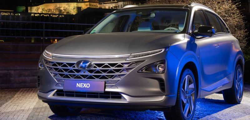 Vodíkový elektromobil Hyundai Nexo poprvé v Česku!