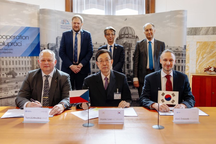 SZÚ a HYTEP podepsali s korejským WFRIC Memorandum o porozumění a vzájemné spolupráci
